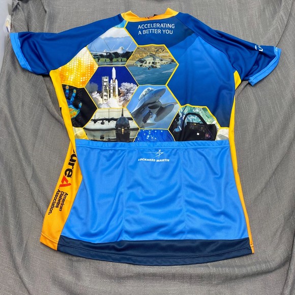 Primal LOCKHEED MARTIN 2013 Sport cut cycling jersey  Women's 3XL NWT - Picture 2 of 10